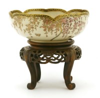 Lot 461 - A Japanese 'Satsuma' ware bowl