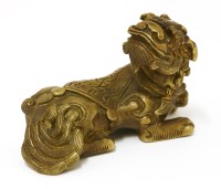 Lot 679 - A Chinese bronze figure