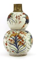 Lot 43 - A Chinese wucai vase