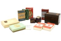 Lot 209 - Two boxes of playing cards
