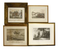Lot 534 - NAPOLEONIC PRINTS: 11 mounted