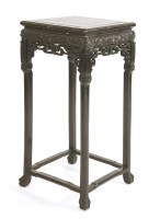 Lot 419 - A Chinese vase stand