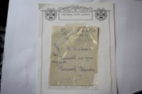 Lot 193B - Private Henry Tandey VC DCM MM (d.1977)