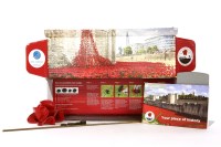 Lot 355 - A cold painted metal commemorative poppy