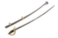 Lot 197 - A cavalry officer's sword