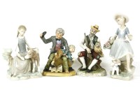 Lot 252 - Two Lladro porcelain figures