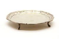 Lot 239B - A small silver salver
