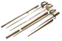 Lot 229 - Two British officer's swords