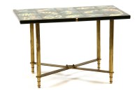 Lot 561 - A French tile top table
