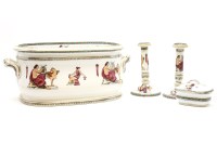 Lot 310 - A Victorian pottery foot bath