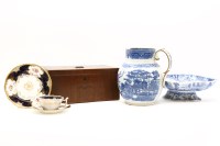 Lot 268 - A Coalport tea service with hand painted foliate decoration