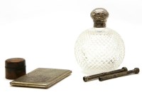 Lot 75 - A silver cigarette case