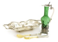 Lot 181 - A WMF silver-plated dish