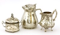 Lot 244 - An Art Nouveau preserve pot and cover