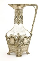 Lot 178 - A WMF claret jug or carafe