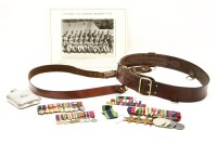 Lot 190 - A Second World War and later medal group awarded to Major A.J. Palmer
