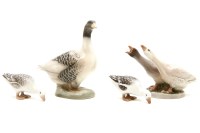 Lot 148 - Four Copenhagen and Danish geese