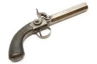 Lot 213 - A percussion pocket pistol