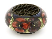 Lot 263 - A Moorcroft 'Pansy' flower bowl