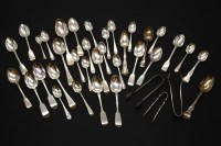 Lot 76 - Three sugar tongs