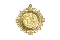 Lot 53 - A George VI half sovereign dated 1918