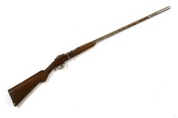 Lot 218 - A decommissioned bolt action poacher's rifle