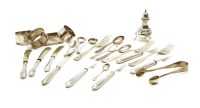 Lot 348 - A quantity of silver plate and silver