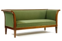 Lot 530 - An Edwardian mahogany two seater settee