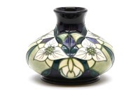 Lot 373 - A Moorcroft trial 'Trillium' vase