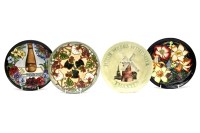 Lot 375 - Four Moorcroft plates