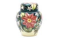 Lot 400 - Moorcroft 'Traveller's Joy' ginger jar and cover