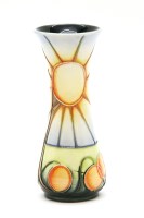 Lot 393 - A Moorcroft sunray vase