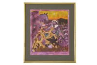 Lot 464 - Linda Sutton (b.1947)
'PEGASUS' BIRTHDAY'
Signed and inscribed with title
