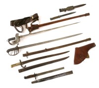 Lot 223 - Two officer's swords