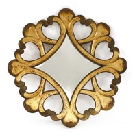 Lot 904 - A wall mirror