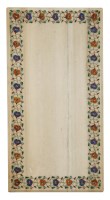 Lot 889 - An Indian pietra dura marble table top