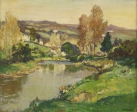 Lot 687 - Leonard Richmond (1889-1965)
RIVER BARLE
