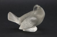 Lot 149 - A Rene Lalique Moineau Moquer paperweight