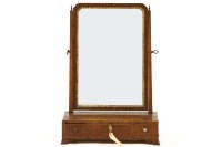Lot 575 - A George III toilet mirror