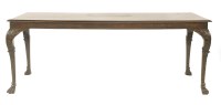 Lot 510 - A George II Irish mahogany serving table