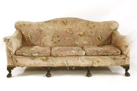 Lot 634 - An Edwardian three seater settee