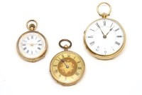 Lot 68 - An 18ct gentleman's open face pocket watch