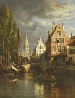 Lot 671 - Charles Euphrasie Kuwasseg (French
