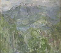Lot 45 - Peter Greenham RA (1909-1992) 
LAKE ANNECY