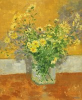 Lot 78 - Jack Millar (1921-2006)
CHRYSANTHEMUMS
Signed l.r.