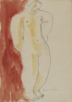 Lot 140 - Frank Dobson RA (1886-1963)
STANDING GIRL