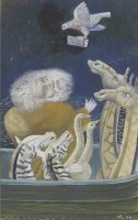 Lot 143 - Mick Rooney RA (b.1944)
NOAH'S ARK
Signed with monogram and dated '04 l.r.