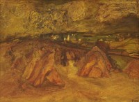 Lot 221 - Sheila Fell RA (1931-1979)
'HARVESTING