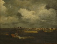 Lot 600 - Manner of Jacob van Ruisdael
VIEW OF HAARLEM
Oil on canvas
33 x 42cm