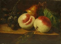 Lot 641 - James Charles Ward (fl.1830-1859)
A STILL LIFE OF PEACHES